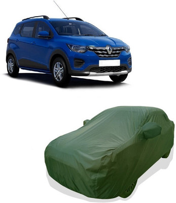 Tricway Car Cover For Renault Triber RXT (With Mirror Pockets)(Green)