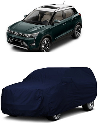 ANTOFY Car Cover For Mahindra XUV300 W6 Petrol (With Mirror Pockets)(Blue)