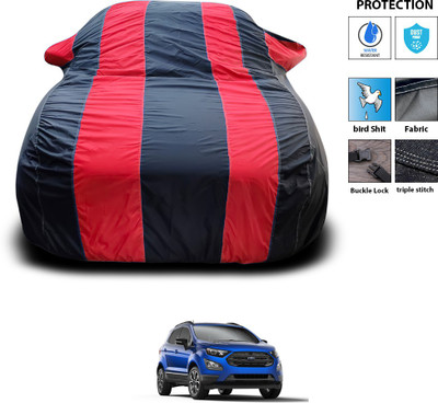 PAGORA Car Cover For Ford Ecosport (With Mirror Pockets)(Red)