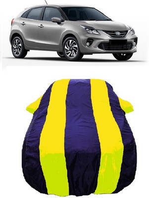 Wegather Car Cover For Toyota Glanza V CVT (With Mirror Pockets)(Yellow)