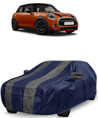 ANTOFY Car Cover For Mini Cooper Cooper 3 DOOR S (With Mirror Pockets)(Grey, Blue)