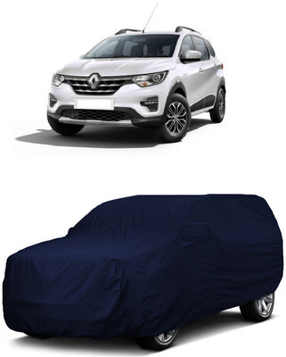 ANTOFY Car Cover For Renault Triber RXL Petrol (With Mirror Pockets)(Blue)