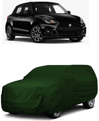 ANTOFY Car Cover For Maruti Suzuki Swift RS (With Mirror Pockets)(Green)