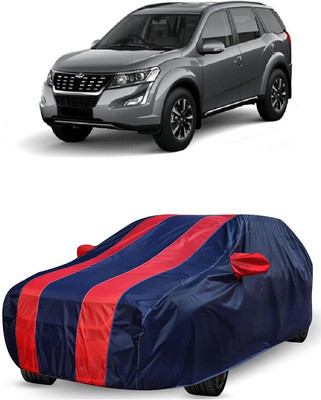ANTOFY Car Cover For Mahindra XUV500 W7 Diesel (With Mirror Pockets)(Red, Blue)