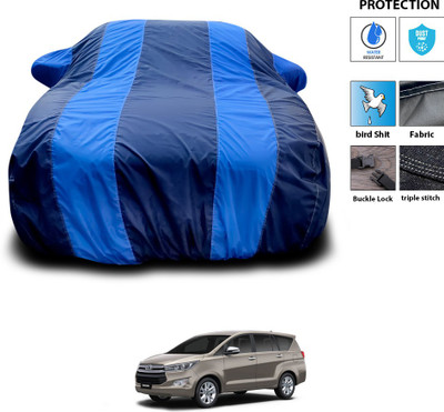 PAGORA Car Cover For Toyota Innova (With Mirror Pockets)(Blue)