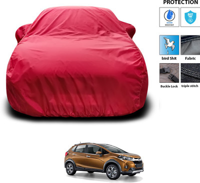 CODOKI Car Cover For Honda WR-V (With Mirror Pockets)(Maroon)