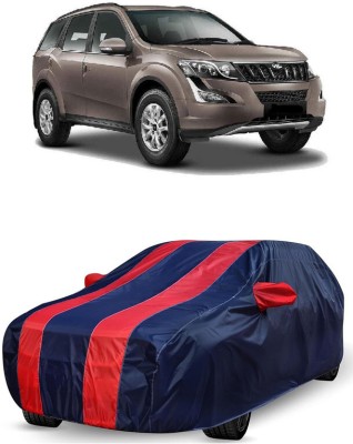 ANTOFY Car Cover For Mahindra XUV500 W8 1.99 mHawk (With Mirror Pockets)(Red, Blue)