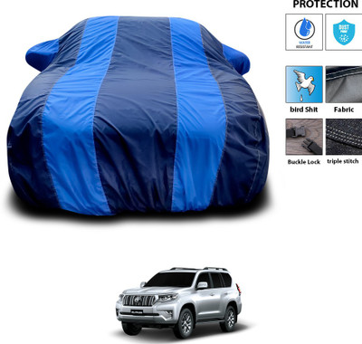 PAGORA Car Cover For Toyota Prado (With Mirror Pockets)(Blue)