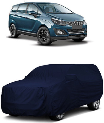 ANTOFY Car Cover For Mahindra Marazzo (With Mirror Pockets)(Blue)