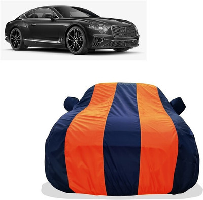Tricway Car Cover For Bentley Continental GT V8 S Convertible Black ED Petrol (With Mirror Pockets)(Orange)