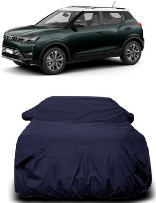 Autoprime Car Cover For Mahindra XUV300 W8 Option Dual Tone Petrol (With Mirror Pockets)(Blue)