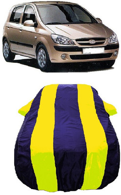 Wegather Car Cover For Hyundai Getz 1.1 GVS (With Mirror Pockets)(Yellow)