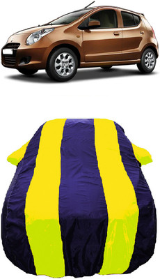 Wegather Car Cover For Maruti A-Star LX (With Mirror Pockets)(Yellow)