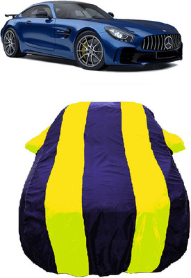 Wegather Car Cover For Mercedes Benz AMG GT R Petrol (With Mirror Pockets)(Yellow)