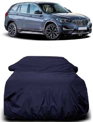 Autoprime Car Cover For BMW X1 (With Mirror Pockets)(Blue)