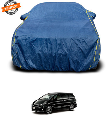 CODOKI Car Cover For Toyota Estima (With Mirror Pockets)(Blue)