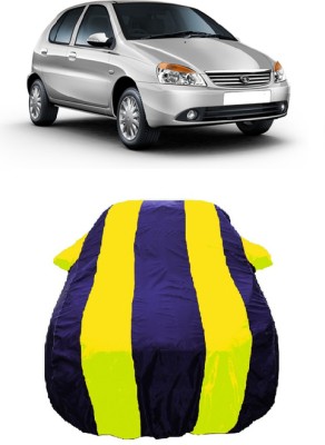 Wegather Car Cover For Tata Indica eV2 (With Mirror Pockets)(Yellow)