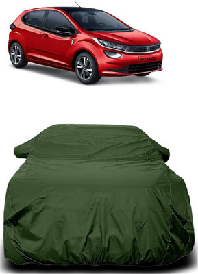 Autoprime Car Cover For Tata Altroz XM Petrol (With Mirror Pockets)(Green)