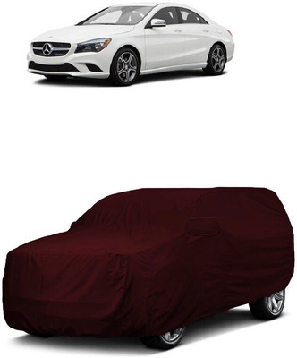 ANTOFY Car Cover For Mercedes Benz CLA-Class 200 CDI Sport (With Mirror Pockets)(Maroon)
