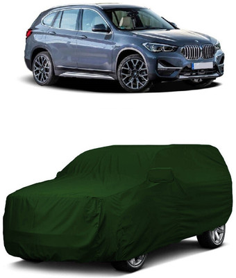 ANTOFY Car Cover For BMW X1 (With Mirror Pockets)(Green)