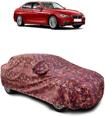 SUGASHRI Car Cover For BMW 3 Series 320i (With Mirror Pockets)(Multicolor)