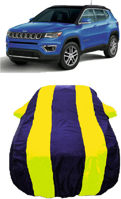 Wegather Car Cover For Jeep Compass 1.4 Limited Option (With Mirror Pockets)(Yellow)