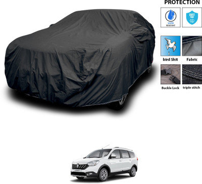 CODOKI Car Cover For Renault Lodgy (With Mirror Pockets)(Black)