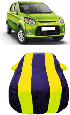 Wegather Car Cover For Maruti Suzuki Alto 800 VXI (With Mirror Pockets)(Yellow)