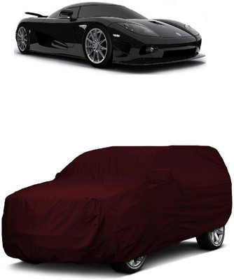 ANTOFY Car Cover For Koenigsegg CCR 4.6L V8 (With Mirror Pockets)(Maroon)