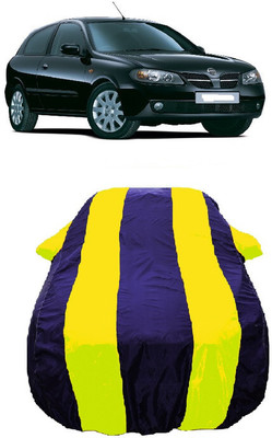 Wegather Car Cover For Nissan Almera 1.5 SVE (With Mirror Pockets)(Yellow)