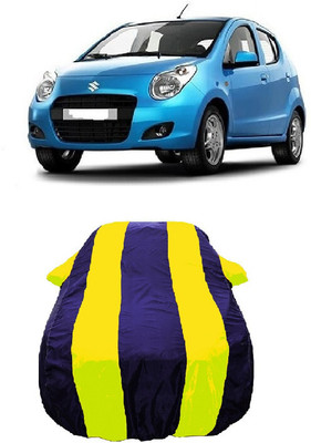 Wegather Car Cover For Maruti A-Star LXI (With Mirror Pockets)(Yellow)