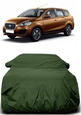 Autoprime Car Cover For Datsun Go Plus A Option Petrol (With Mirror Pockets)(Green)