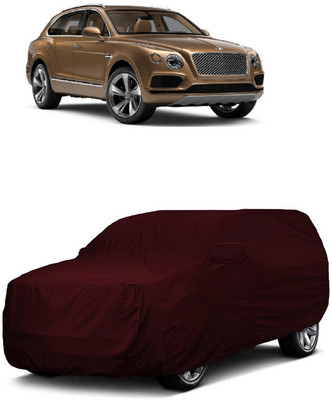ANTOFY Car Cover For Bentley Bentayga V8 Petrol (With Mirror Pockets)(Maroon)