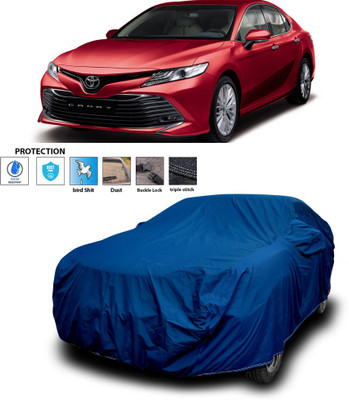PAGORA Car Cover For Toyota Camry (With Mirror Pockets)(Blue)