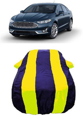 Wegather Car Cover For Ford Fusion (With Mirror Pockets)(Yellow)