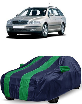 ANTOFY Car Cover For Tata Estate 1.9D (With Mirror Pockets)(Green, Blue)