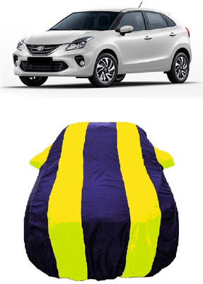Wegather Car Cover For Toyota Glanza V CVT Petrol (With Mirror Pockets)(Yellow)