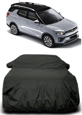 Autoprime Car Cover For Mahindra XUV400 (With Mirror Pockets)(Grey)