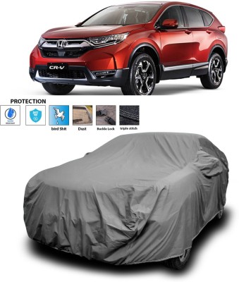 GOSHIV-car and bike accessories Car Cover For Honda CR-V (With Mirror Pockets)(Grey)