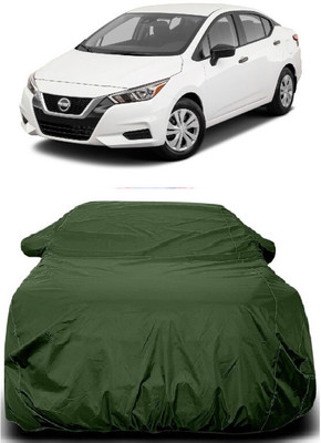 Autoprime Car Cover For Nissan Sunny (With Mirror Pockets)(Green)