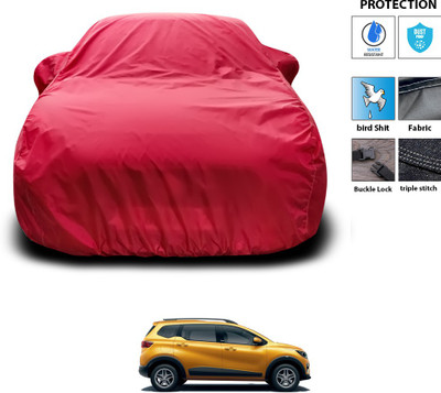 PAGORA Car Cover For Renault Triber (With Mirror Pockets)(Maroon)