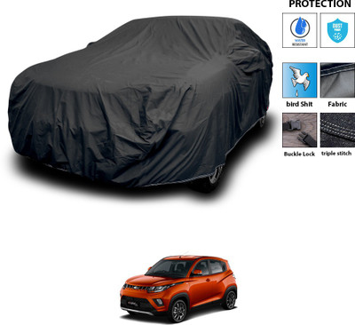 PAGORA Car Cover For Mahindra eKUV100 (With Mirror Pockets)(Black)