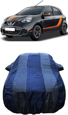 Wegather Car Cover For Nissan Micra XV CVT Petrol (With Mirror Pockets)(Grey)