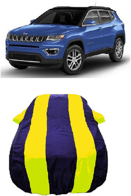 Wegather Car Cover For Jeep Compass 2.0 Limited 4X4 (With Mirror Pockets)(Yellow)
