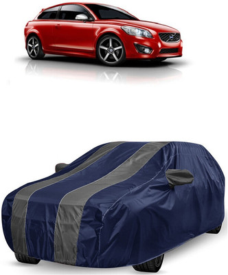 ANTOFY Car Cover For Volvo C30 D5 (With Mirror Pockets)(Grey, Blue)
