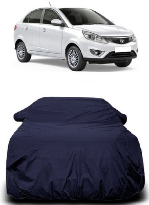 Autoprime Car Cover For Tata Zest Revotron 1.2 XT Petrol (With Mirror Pockets)(Blue)