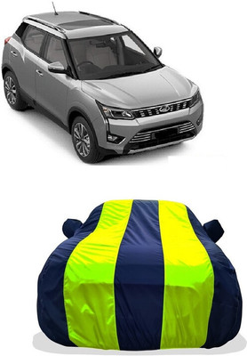 Tricway Car Cover For Mahindra XUV300 W6 Diesel (With Mirror Pockets)(Yellow)