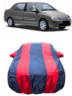 Wegather Car Cover For Tata Indigo XL (With Mirror Pockets)(Red)