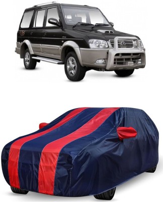 ANTOFY Car Cover For ICML Extreme Winner CRDFi PS AC 9Seater BSIII (With Mirror Pockets)(Red, Blue)