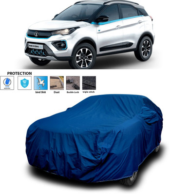PAGORA Car Cover For Tata Nexon (With Mirror Pockets)(Blue)